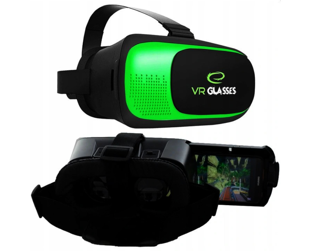 Gogle VR Dla Syna Wirtualne 3D Na Prezent+Pilot Marka Esperanza