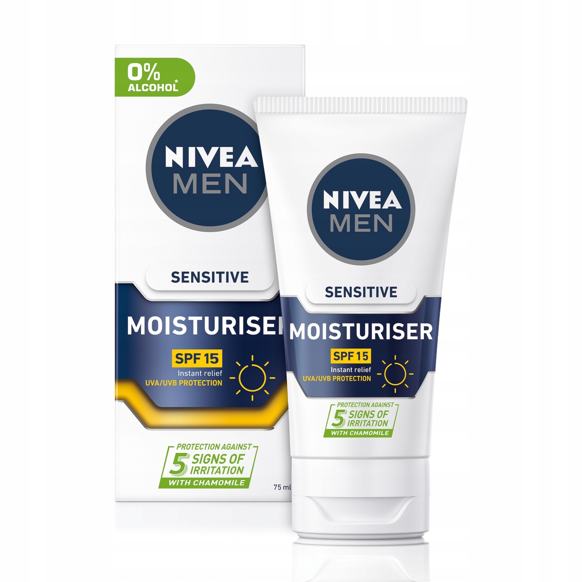 

Nivea Men Krem do twarzy Sensitive ochronny Spf 15
