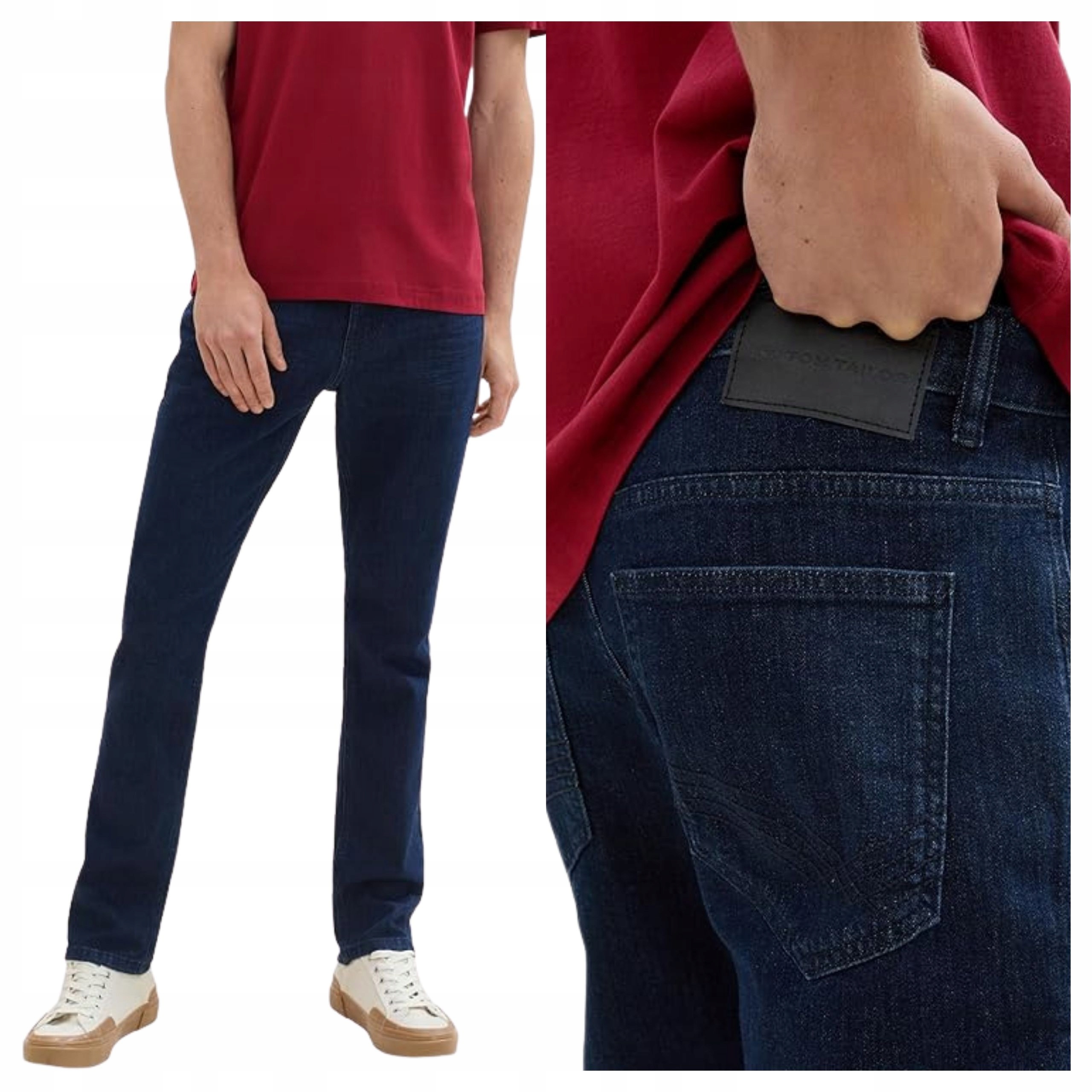 Džínové kalhoty Tom Tailor Tom Tailor Josh slim Rinsed Blue Denim W31 L32