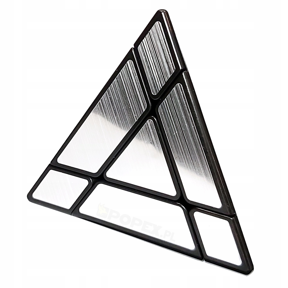 

Nowa Kostka Pyraminx Mirror Srebrna Piramida