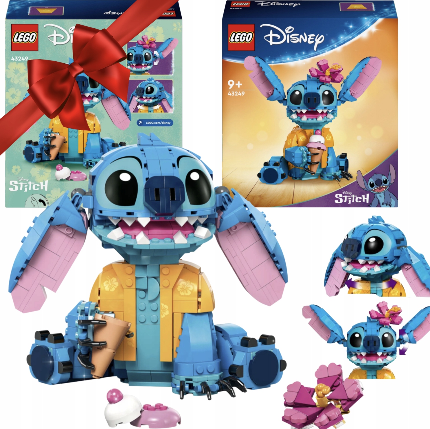 Lego Disney 43249 Stitch Stavebnice Pro Dítě Pohyblivý Model ---vys Sobota-->>