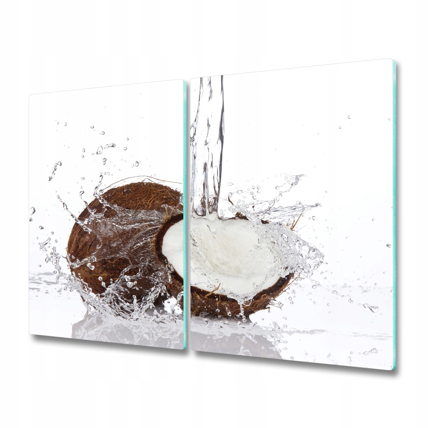 

Szklana płyta dekoracyjna kuchenka Kokos 2x30x52