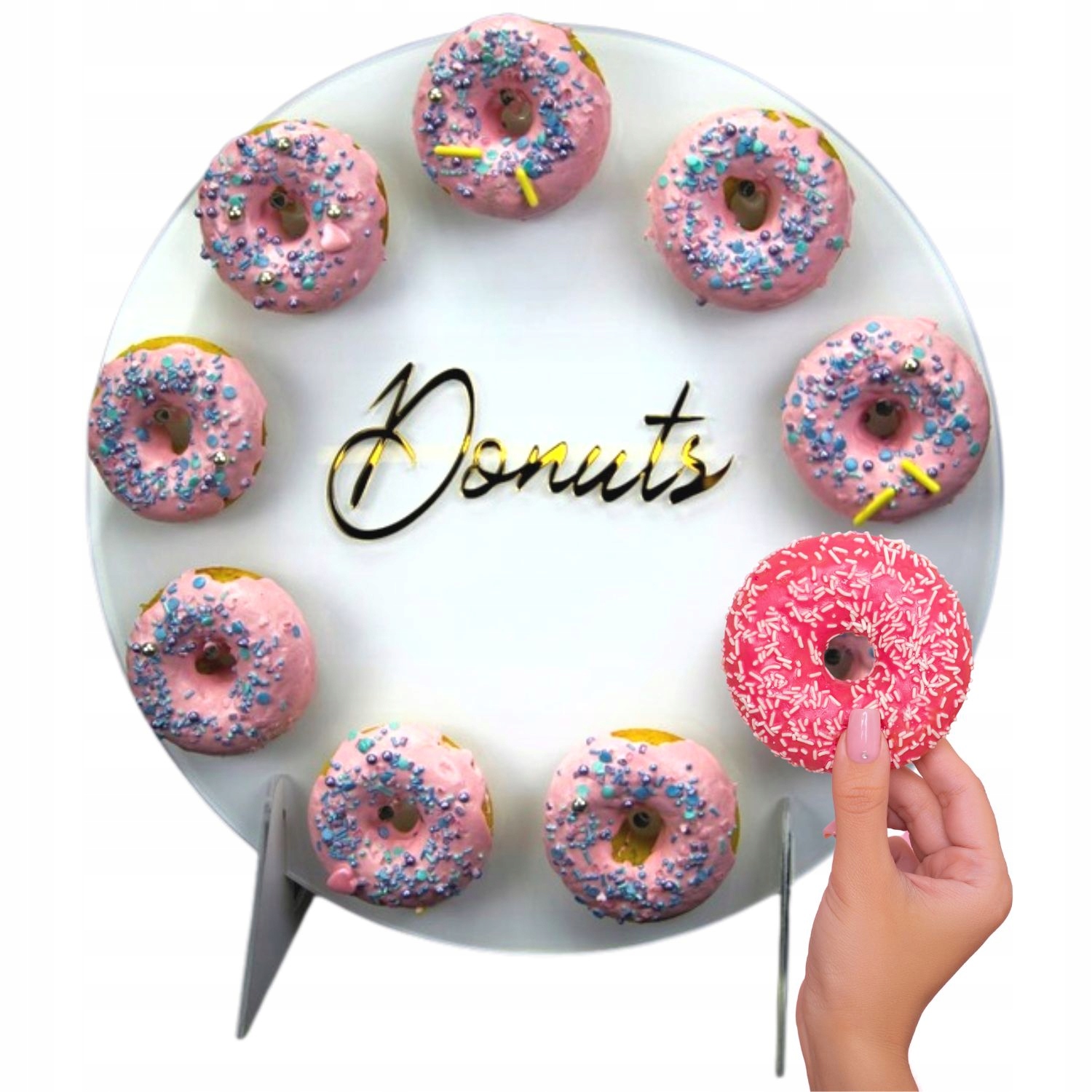 

Stojak na pączki donuty ślub wesele baby shower