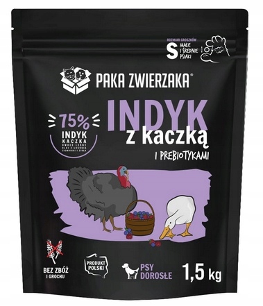 Levně Paka Zwierzaka Seventh Heaven Krůta s kachnou Mini 1,5 kg