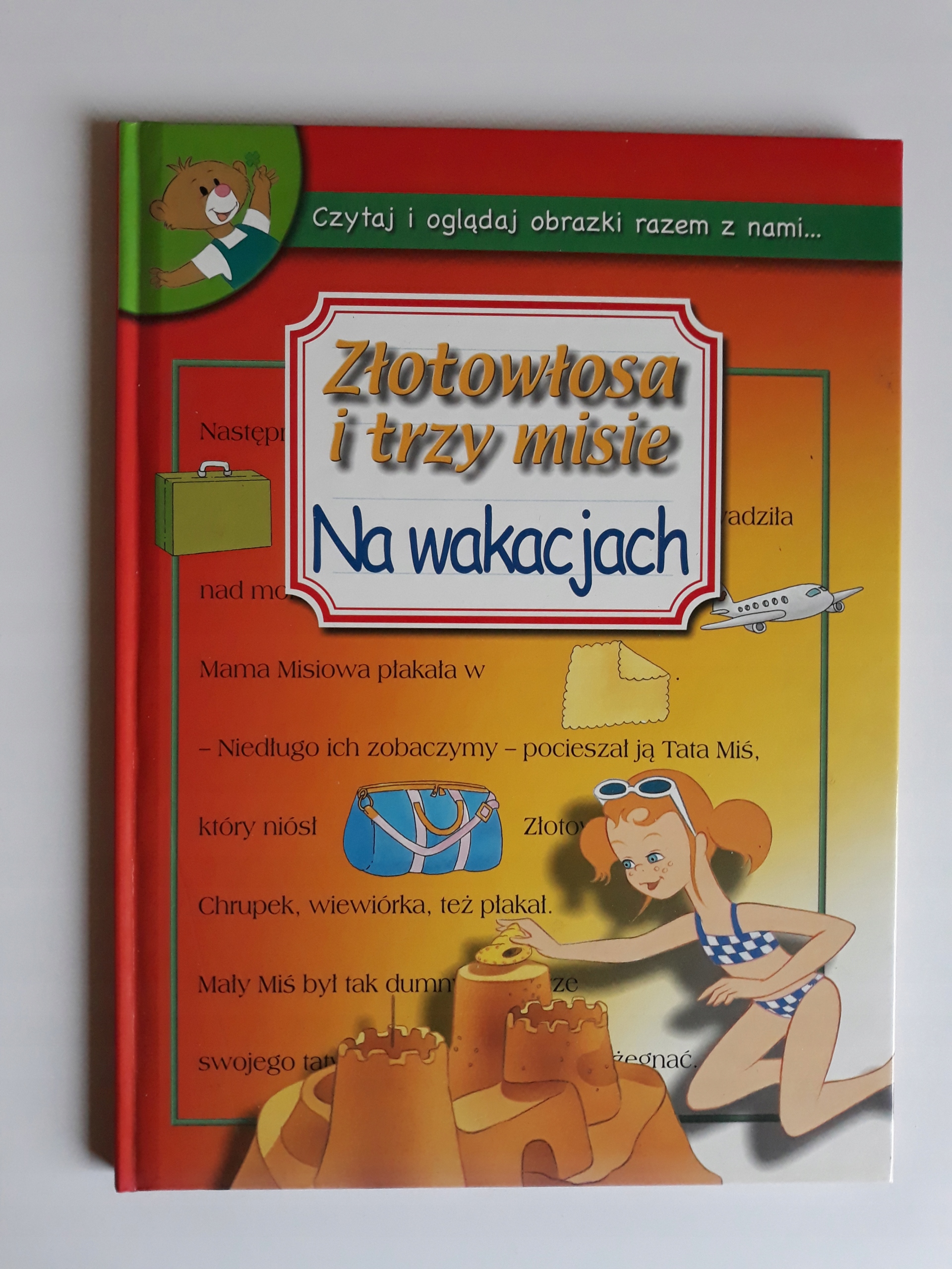 Złotowłosa i trzy misie na wakacjach Praca