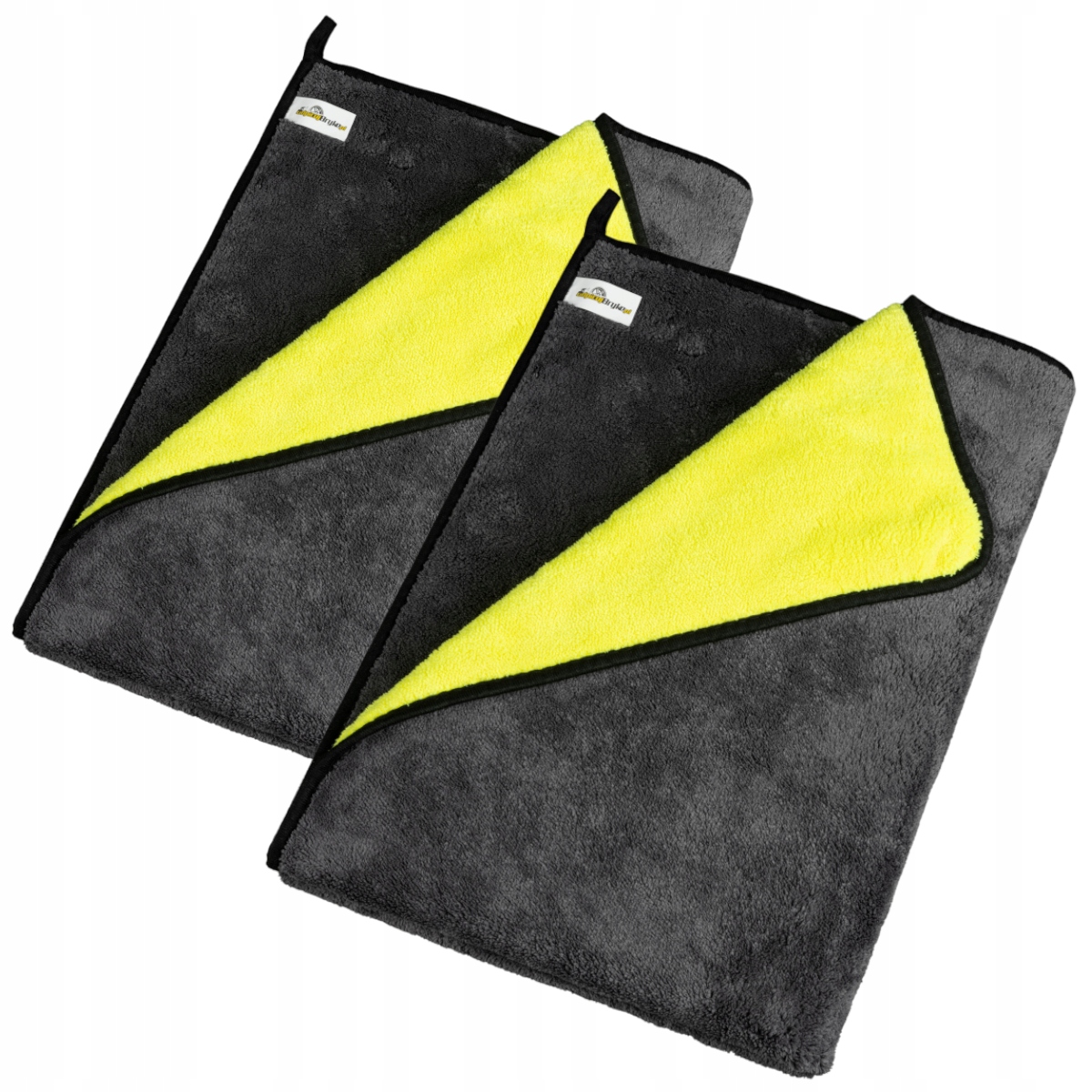 2 X Puszysty Chłonny Ręcznik Z Mikrofibry Do Osuszania Auta Lakieru 60x90cm