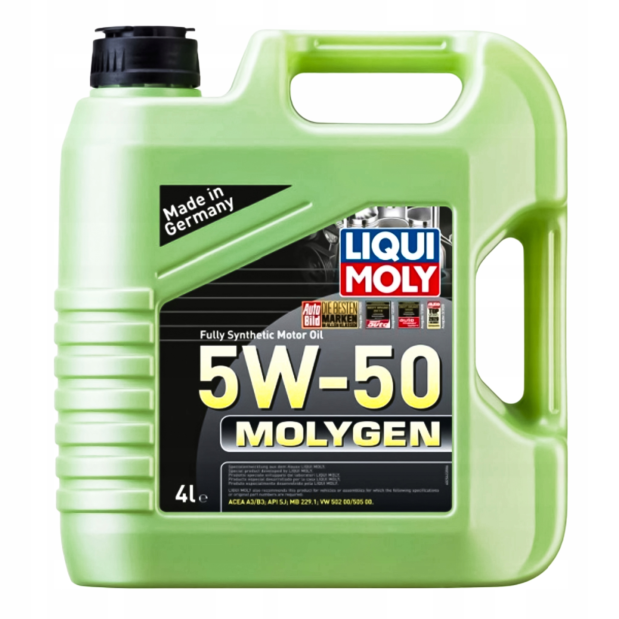 Olej Liqui Moly 5V50 4 L Molygen Sj/cf 229.1 502.00 505.00 Liqui Moly