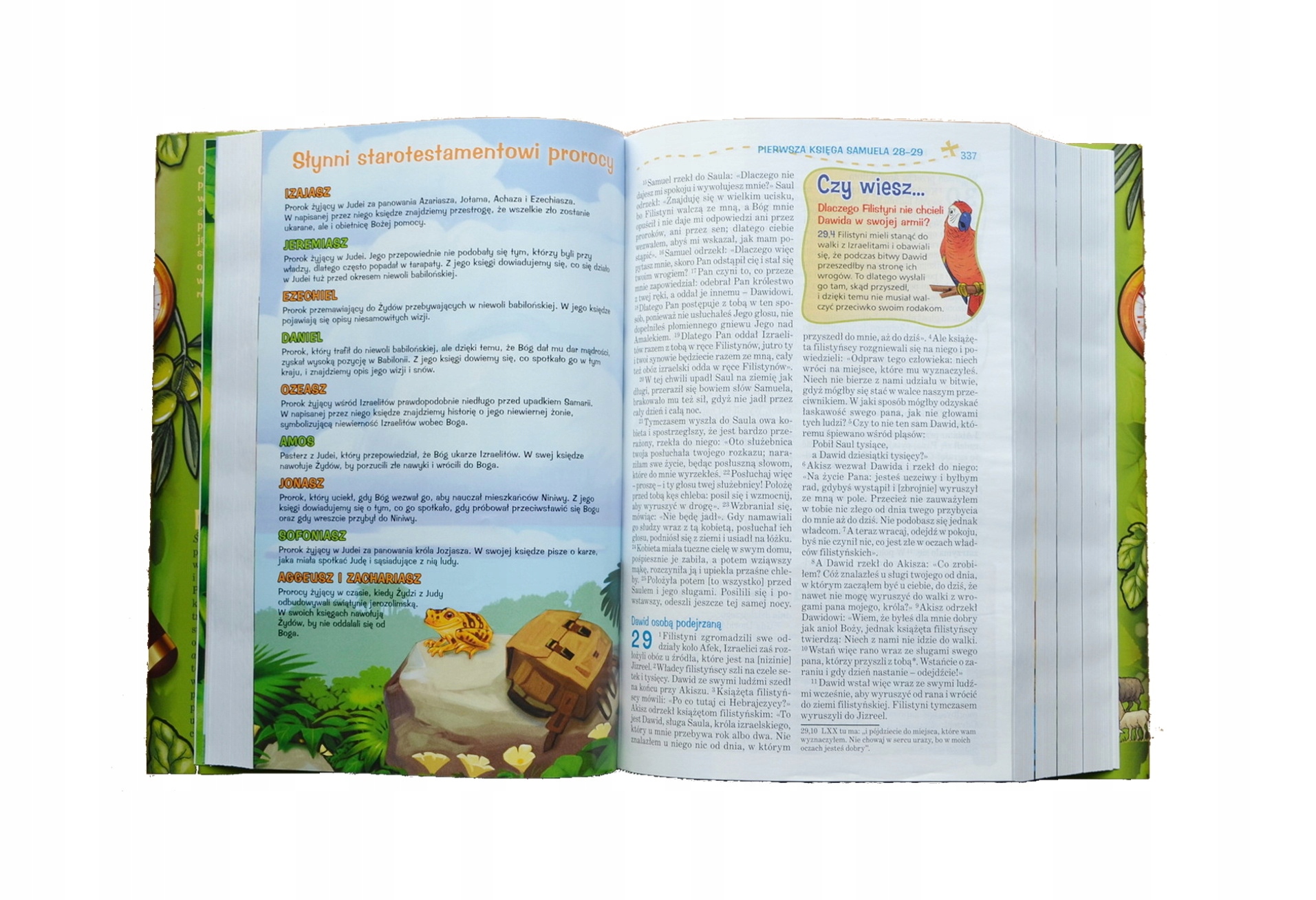 Pismo Święte dla młodych. Biblia z papugą ISBN 9788365889034