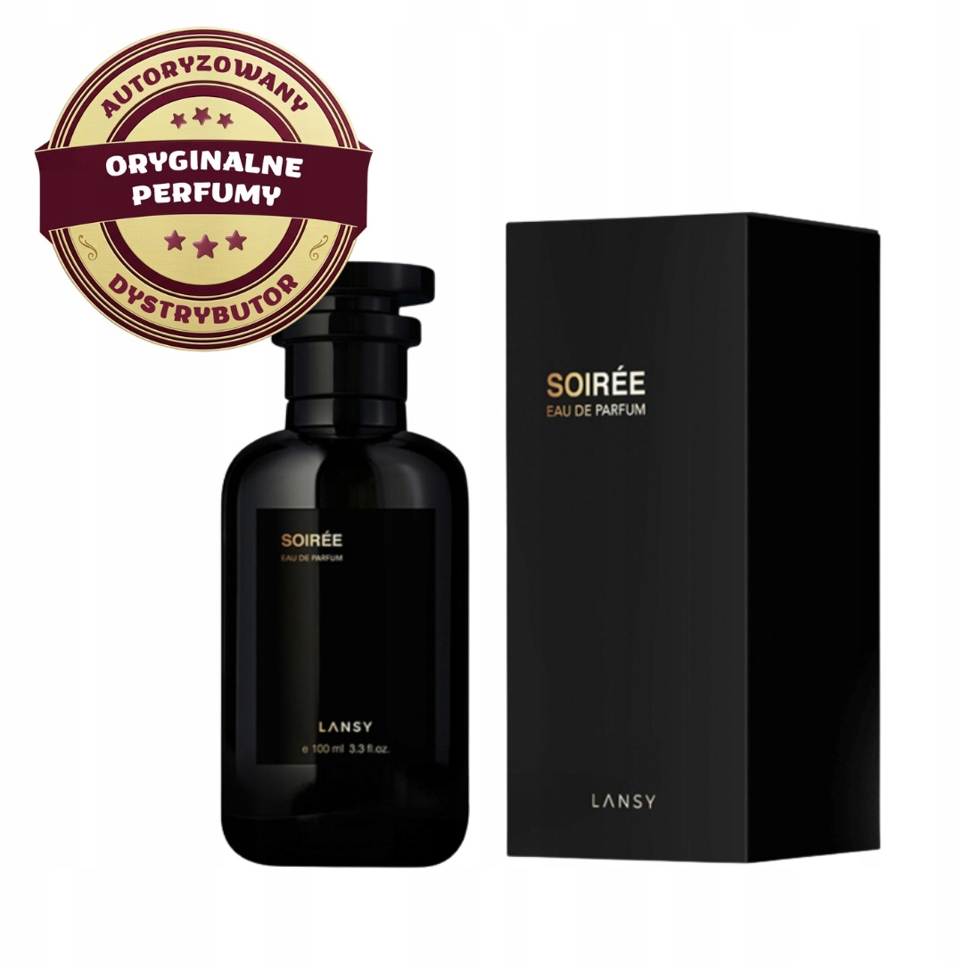 Soiree Woda Perfumowana Damska Migdały Cedr Białe Kwiaty Lansy