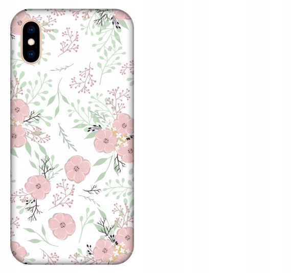 

Etui pokrowiec iPhone Xs Max Floral kwiaty