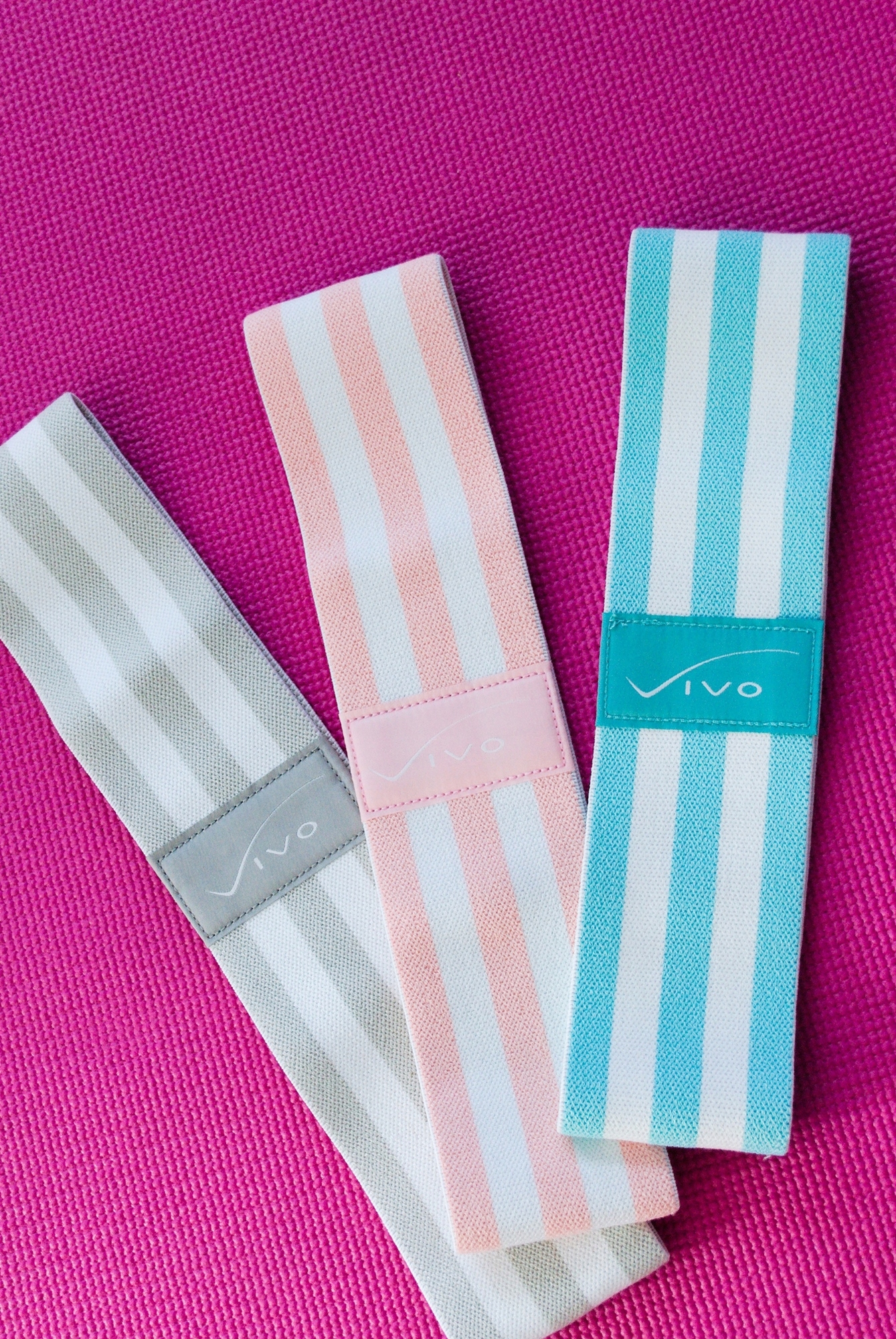 GUMY OPOROWE TAŚMY MATERIAŁOWE DO ĆWICZEŃ HIP BAND Marka Vivo