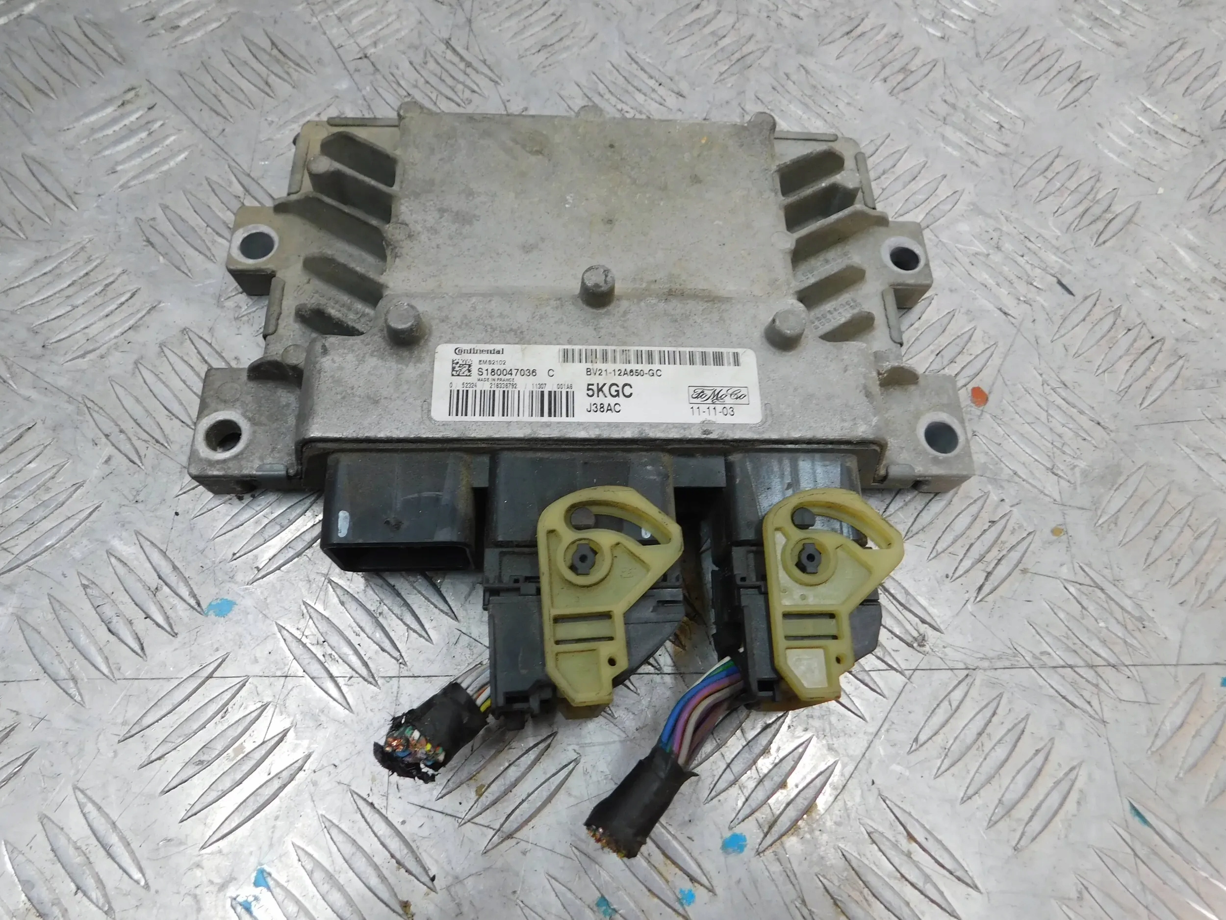 control unit of the engine BV21-12A650-GC FIESTA MK7 1.4