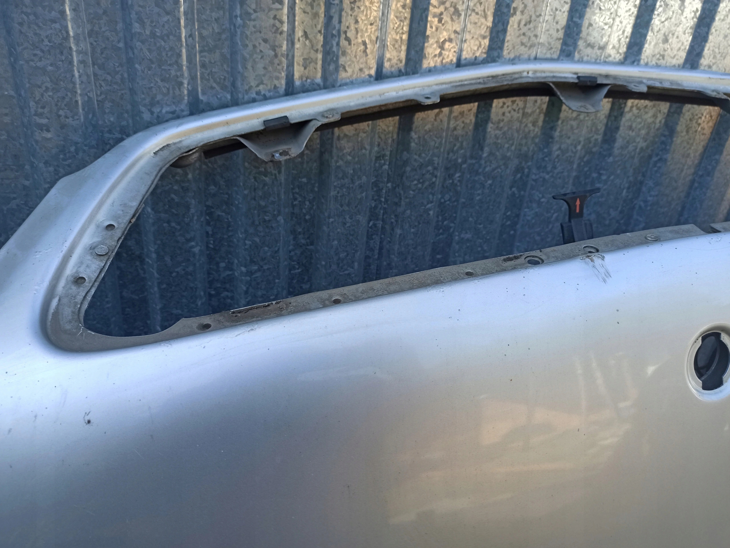 bonnet unprotected MERCEDES W220 BRILANTSILBER