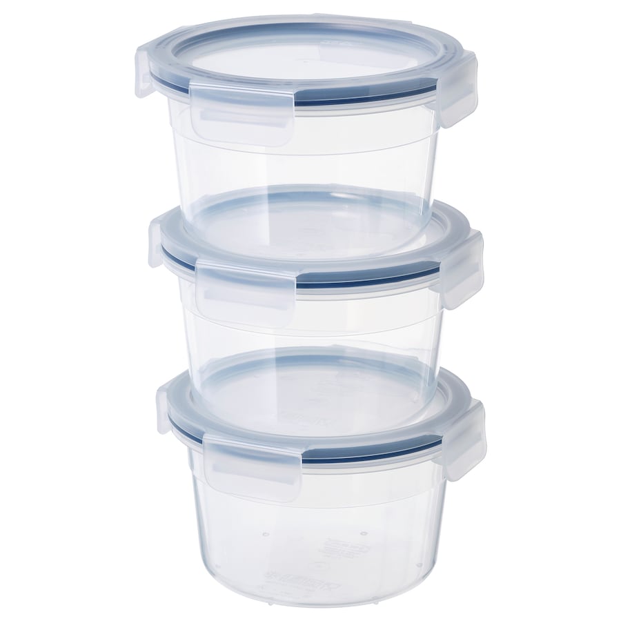 

Ikea 365+ Pojemnik Na Żywność 3szt pudełka 750ml