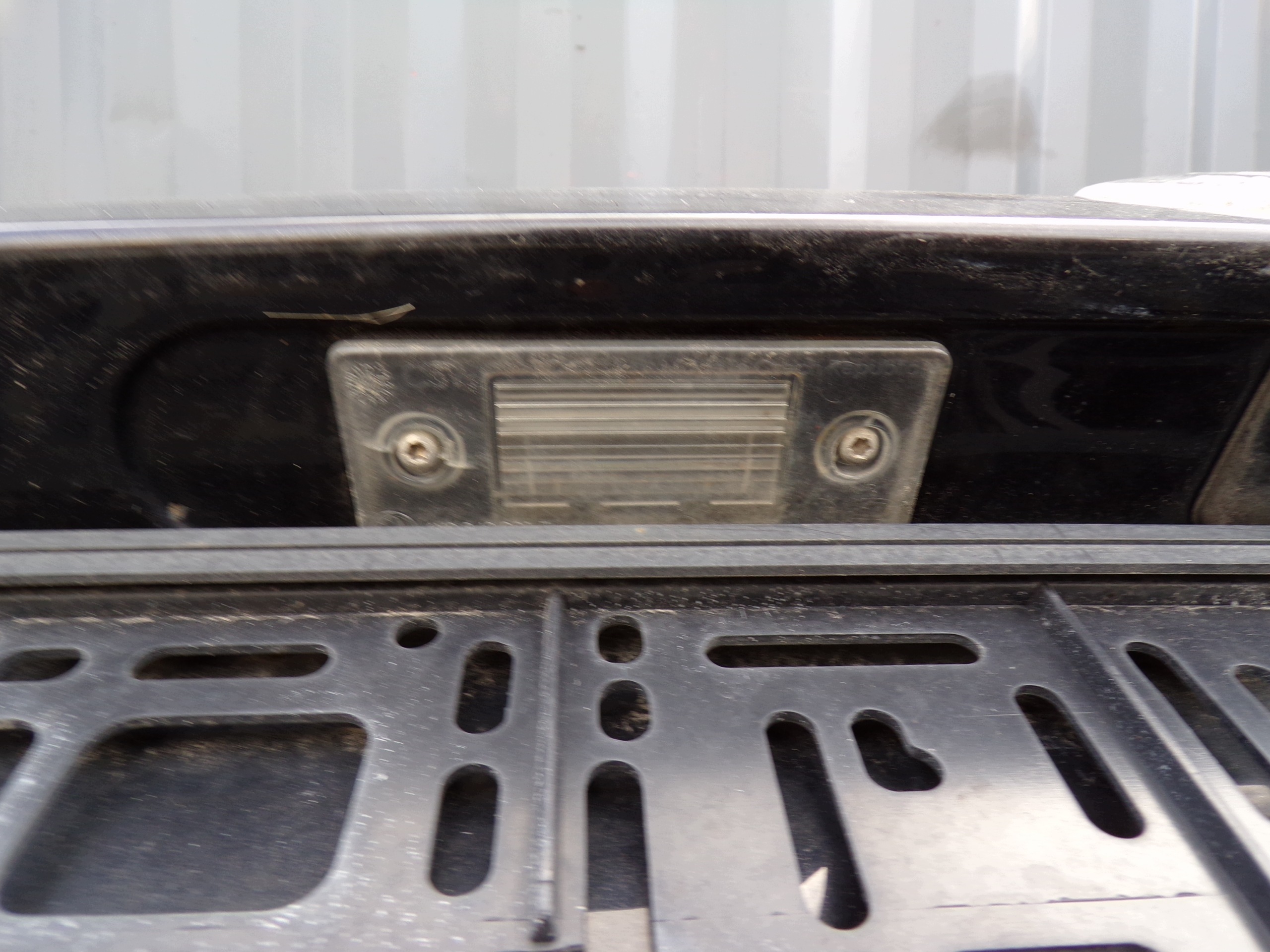 trunk door boot rear SKODA FABIA 2 II HB