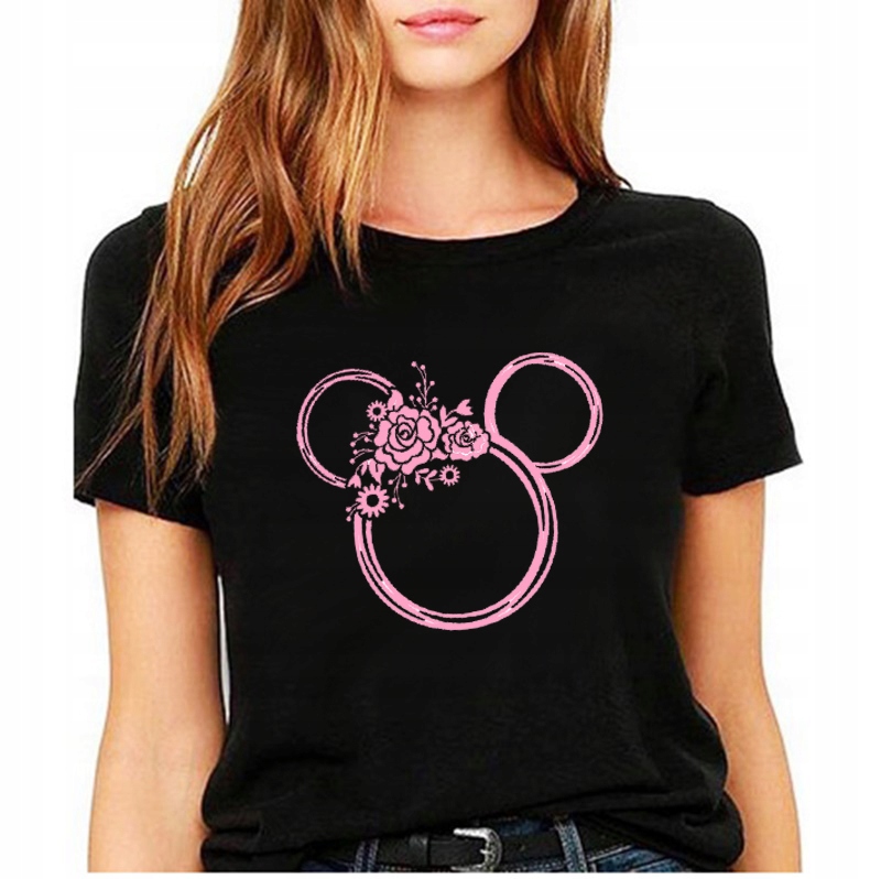 T-SHIRT KOSZULKA DAMSKA Z NADRUKIEM HIT L