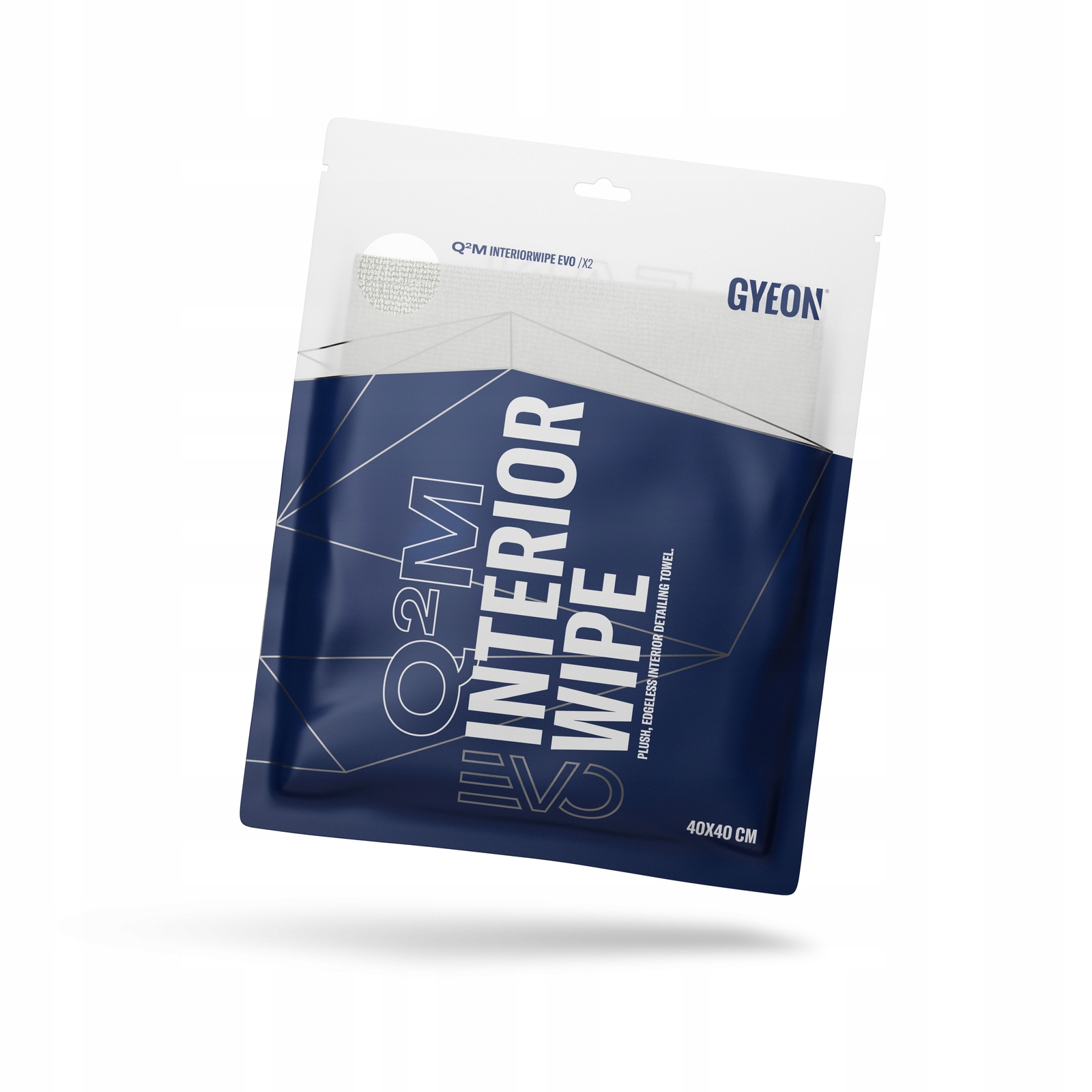 Gyeon Q2M InteriorWipe Evo 2 sztuki Bezkrawędziowa mikrofibra do wnętrz