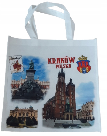 

Torba na zakupy, pamiątka z Krakowa, prezent