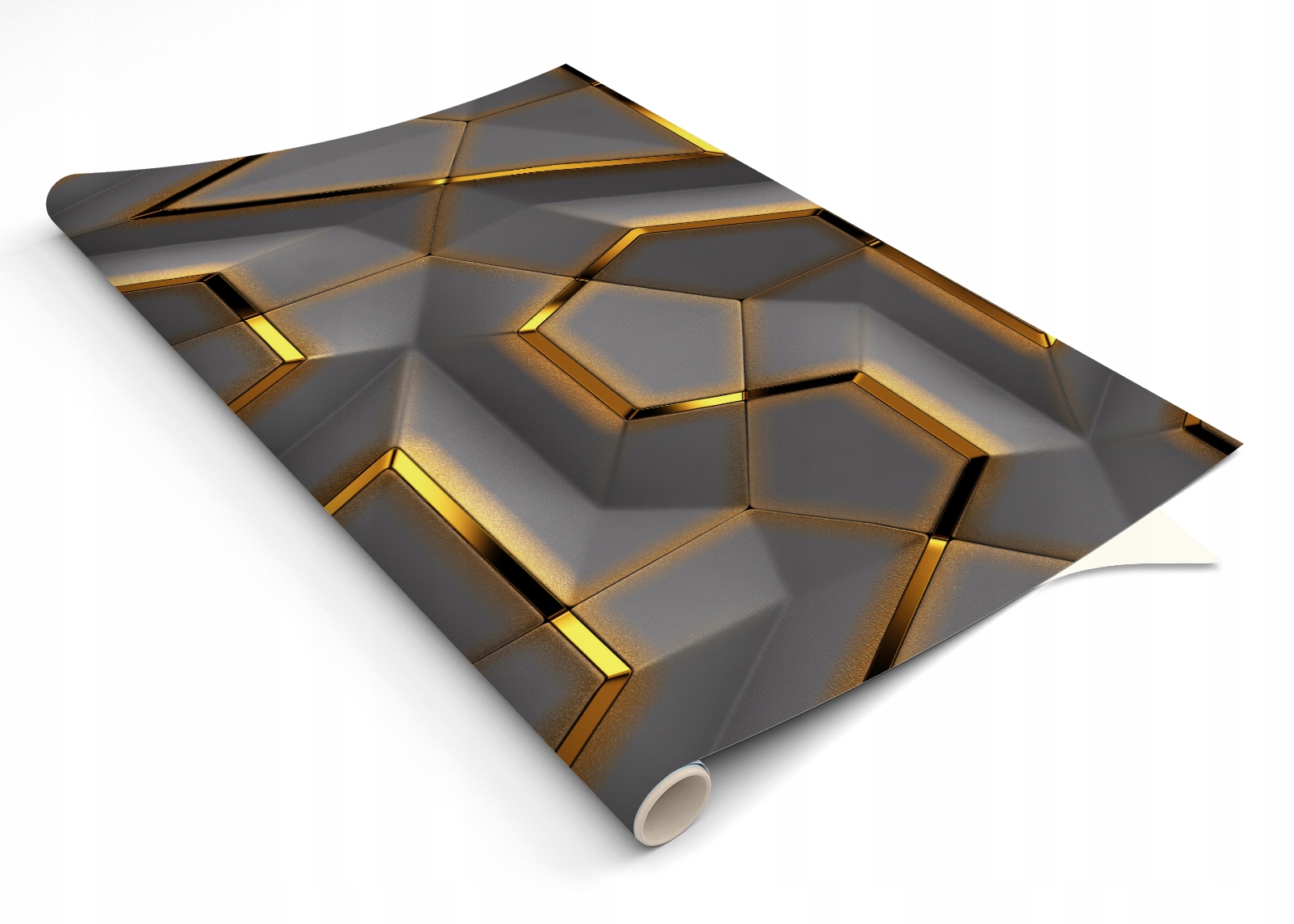 

Okleina Meblowa Dekoracyjna 3D Abstrakcja 100x50
