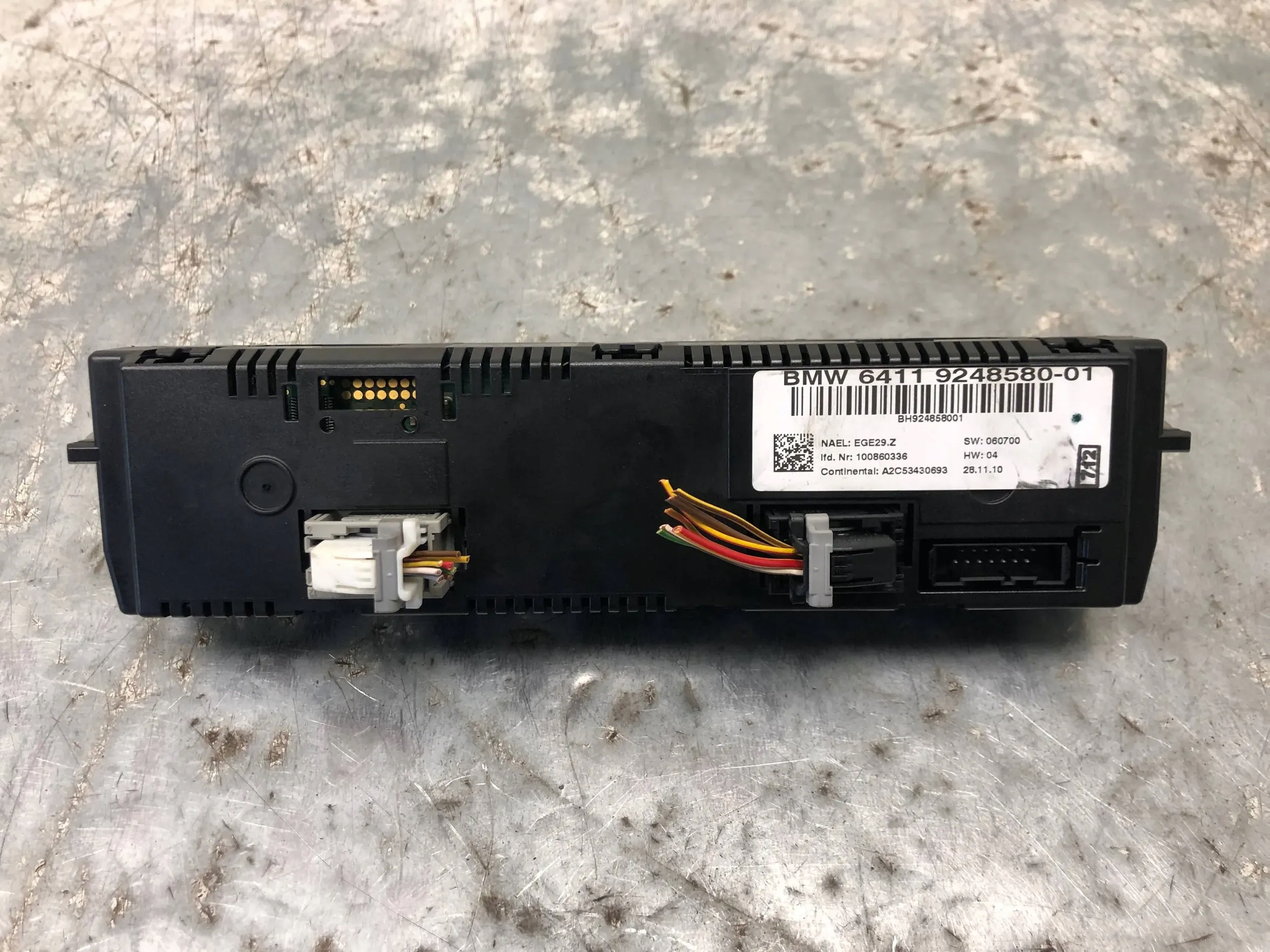Unite commande clima BMW E87 LCI 9248580