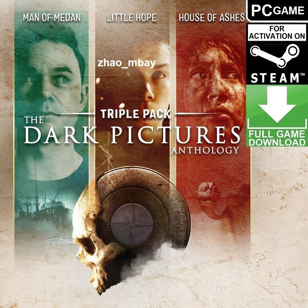 The Dark Pictures Anthology Triple Pack Klucz Kod Steam Bez Vpn 24/7 Pc