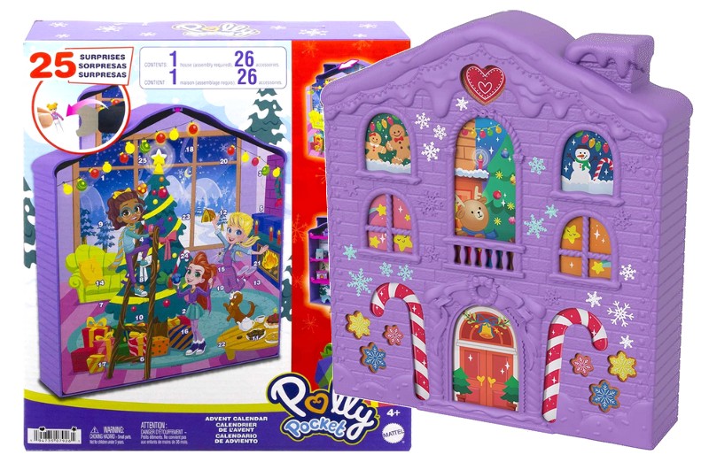 

Lalka Polly Pocket Kalendarz Adwentowy akcesoria