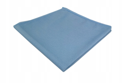 

Ścierka z mikrofazy do szyb 40x40cm 240g niebieska