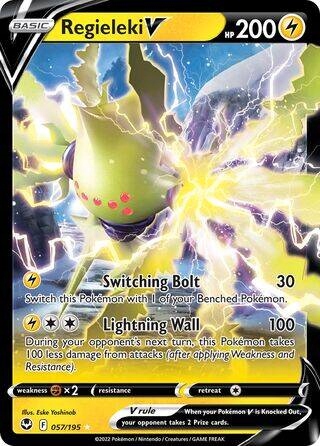 Karta Pokemon Regieleki V R uniwersalny