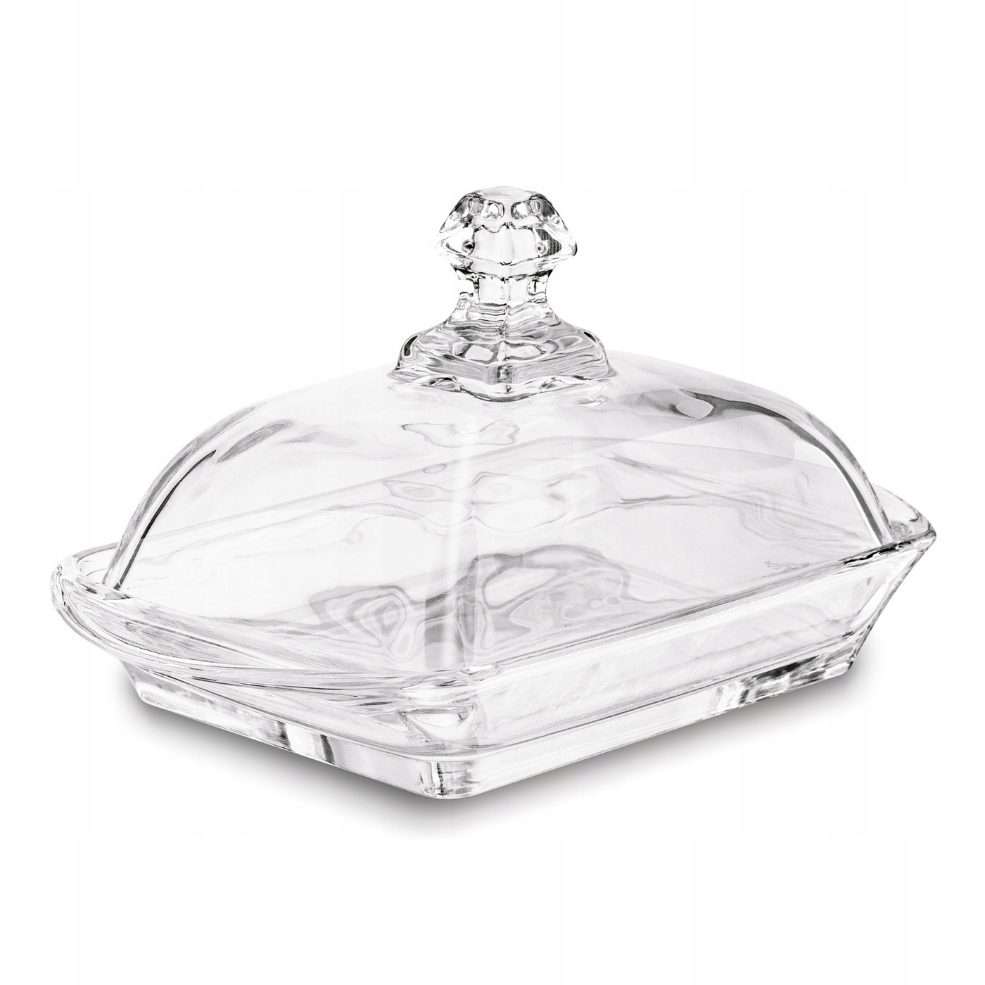 SZKLANA MASELNICZKA Z POKRYWKĄ maselnica Tadar pojemnik na masło twaróg Kod producenta 5907558780161