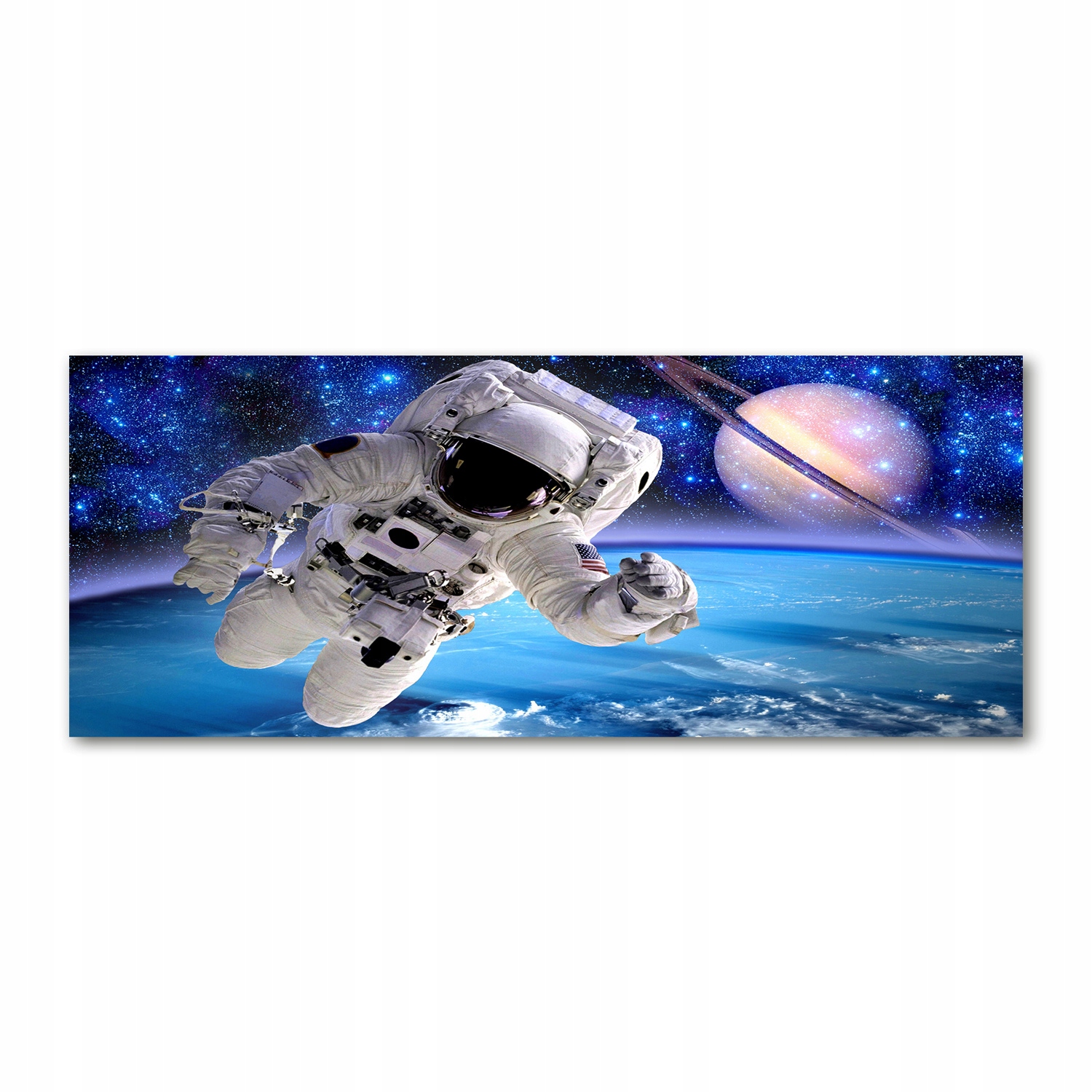 

Foto obraz na szkle akrylowym Astronauta 125x50 cm