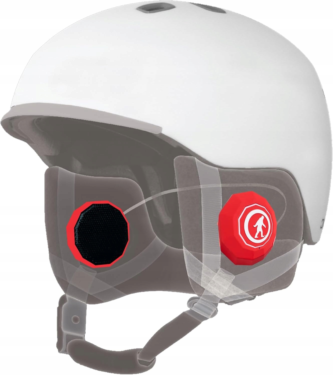 Bezdrôtové Bluetooth slúchadlá do prilby Sport Outdoor Chips 3.0