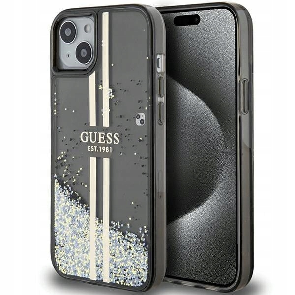 Zadní Kryt Guess pro Apple iPhone 15 Plus 14 Plus černý