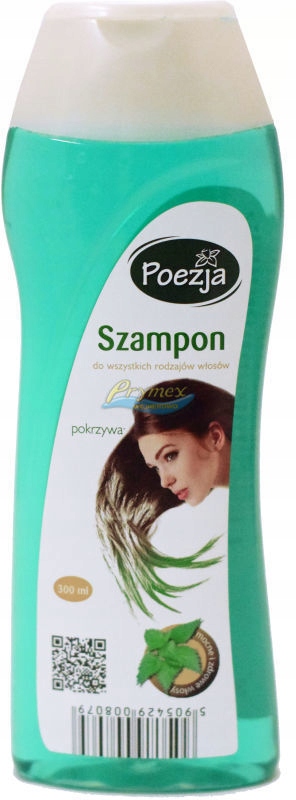 

Poezja Szampon do Włosów Pokrzywa 300ml