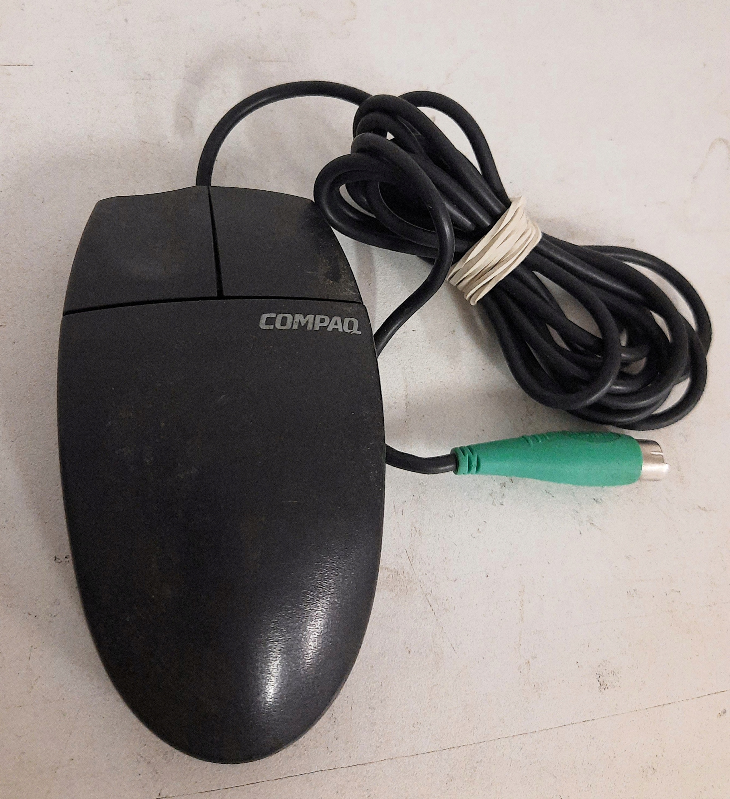 Klasyczna myszka kulkowa COMPAQ | Retro | PS/2