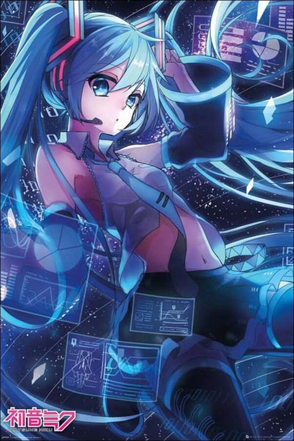 

Hatsune Miku Ekran plakat 61x91,5 cm
