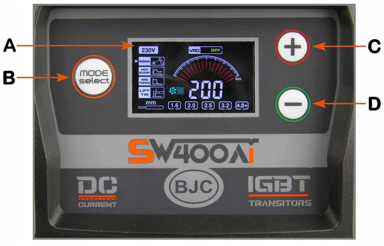 ІНВЕРТОРНИЙ ЕЛЕКТРОДНИЙ ЗВАРЮВАЛЬНИЙ MMA TIG-LIFT 200A Оригінальний стан упаковки