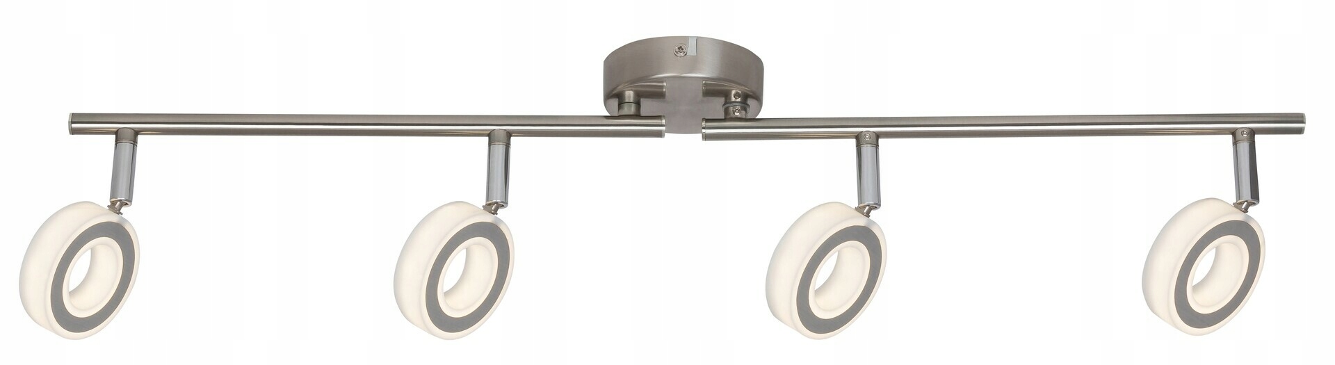 Rabalux Zora Led bodové svietidlo 4x4, 5W, chróm satén, 1600 lm, 4000K