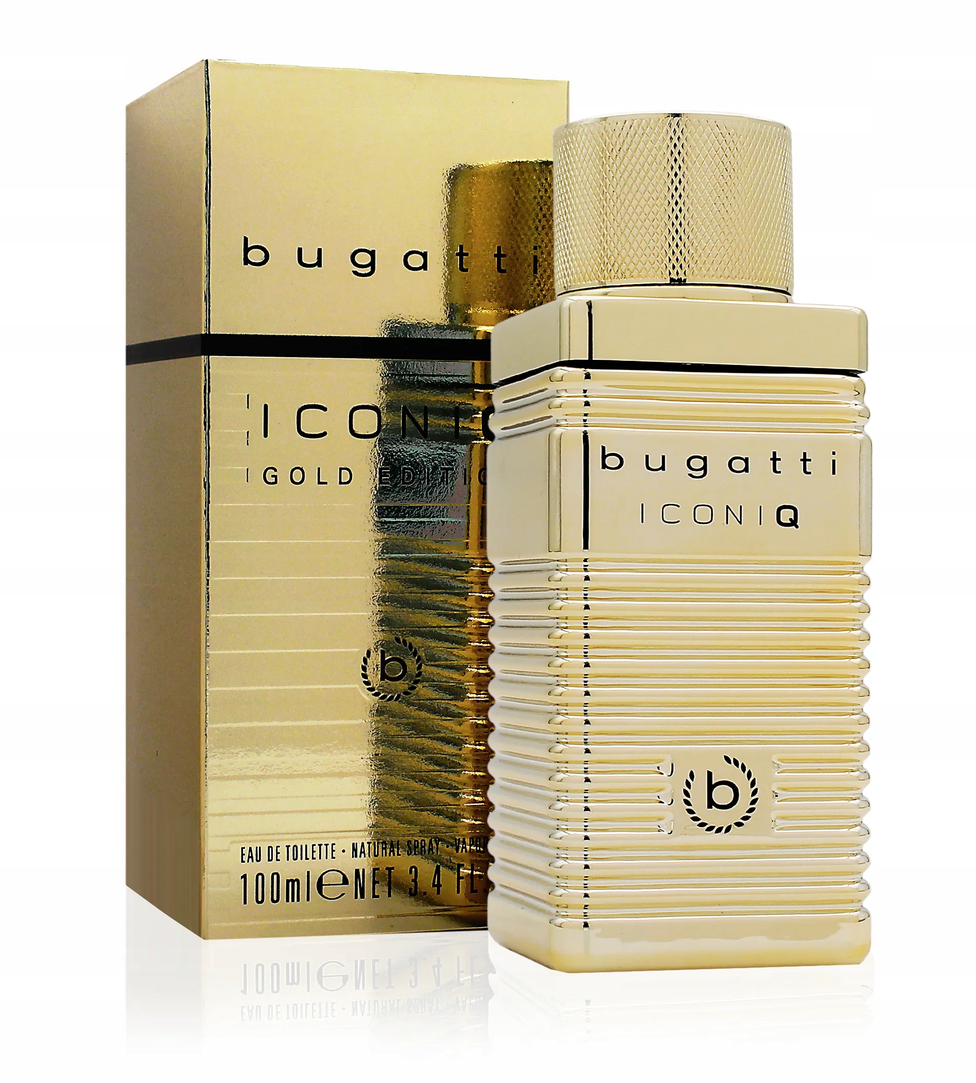 Bugatti Iconiq Gold toaletní voda pro muže 100 ml