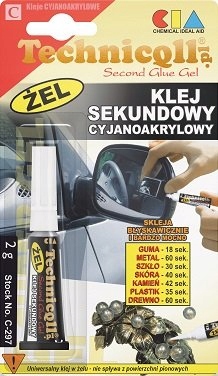 

Klej Sekundowy Żel 2G Technicoll