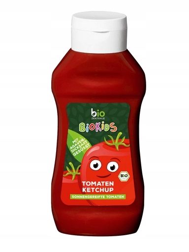 Levně 2x Kečup Pro Děti Bezlepkový Bio 500 ml Bio Zentrale