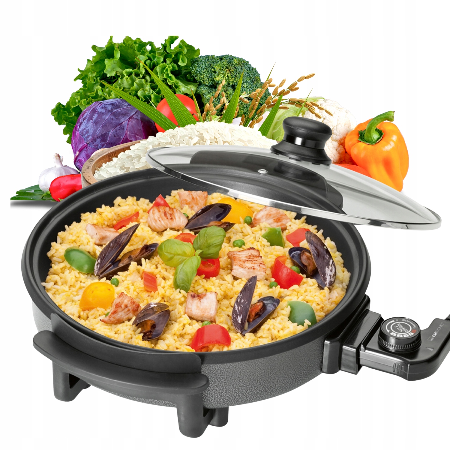 Elektryczna Patelnia Teflonowa Clatronic Pp 3401