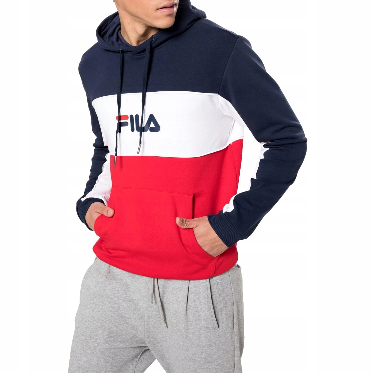 

Fila Bluza Męska Z Kapturem 688466.R69 XL