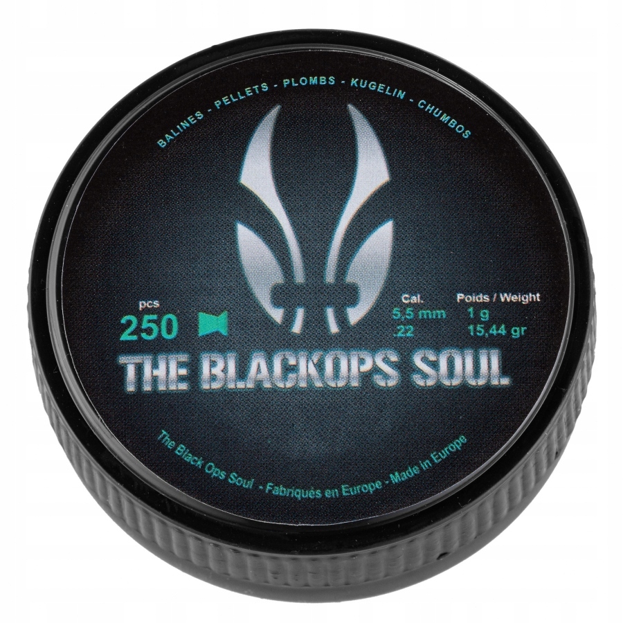 Śrut 5,5 mm Black Ops Diabolo Tarczowy 250 szt.