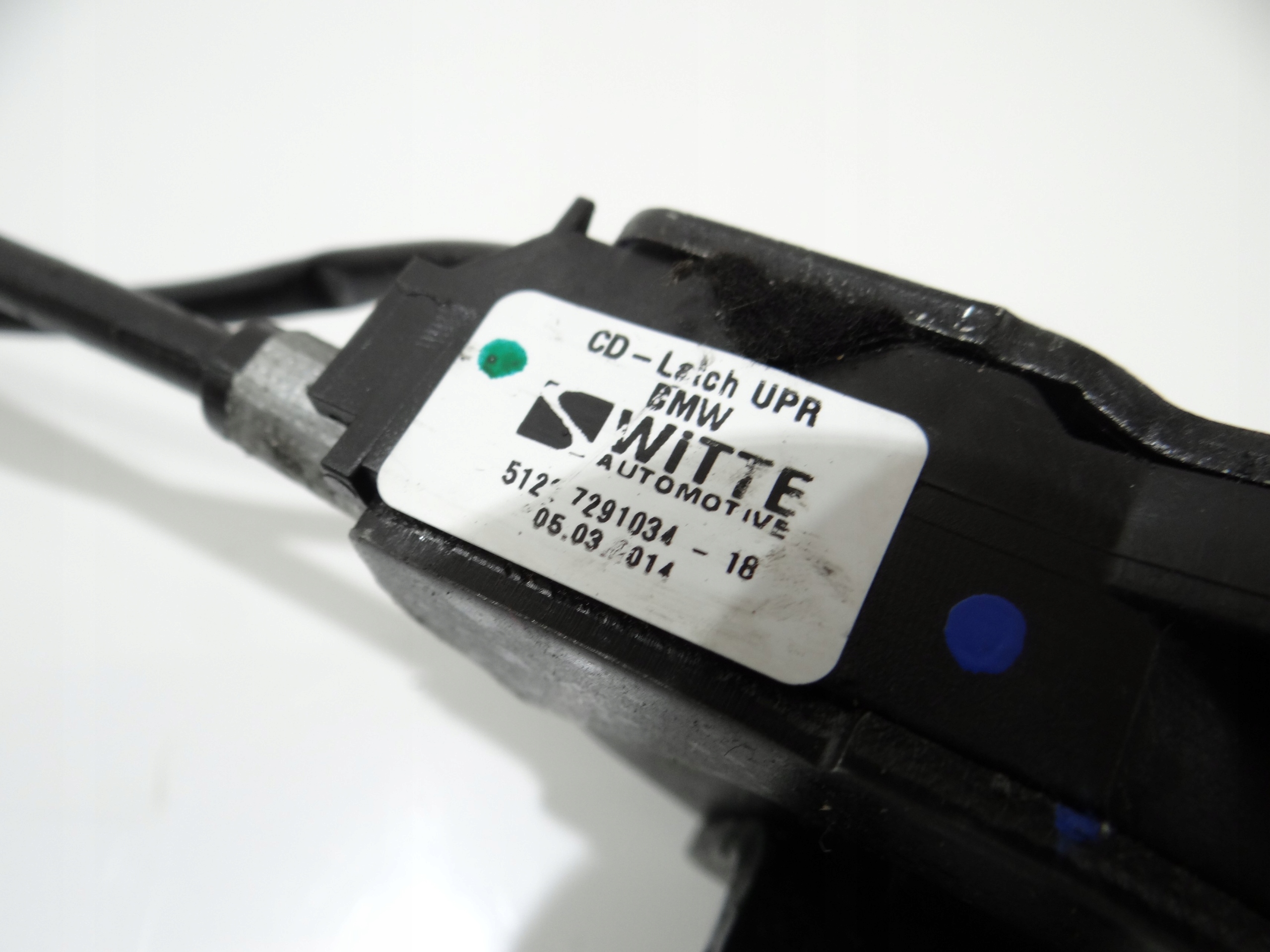 lock door right rear part rear upper BMW I3 7291034