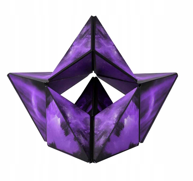 ORIGAMI 3D PUZZLE PRZESTRZENNE KOLOROWE UKŁADANKA Liczba elementów 1