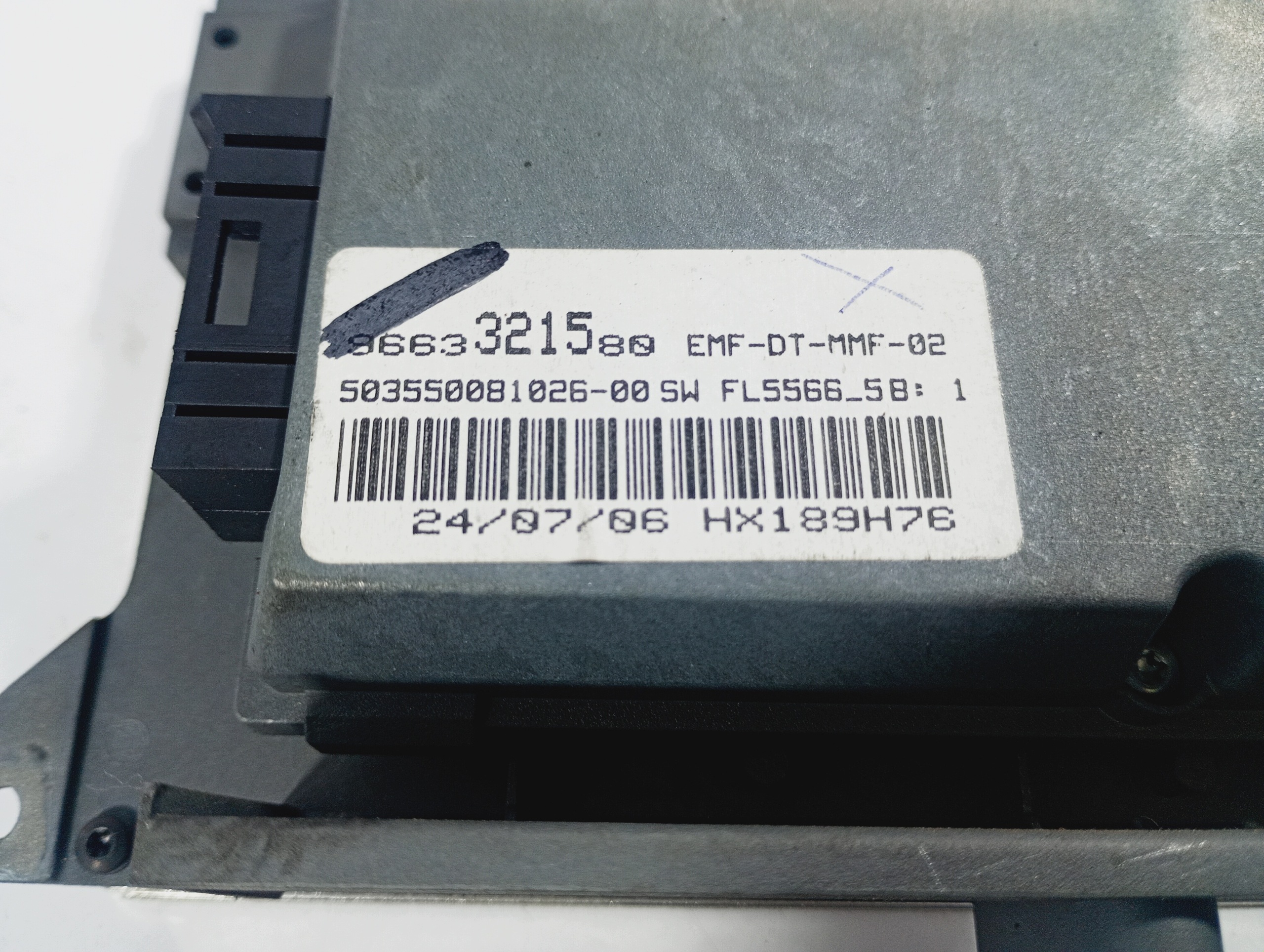 Display Citroen C5 II 2 01-07 OE 9663321580