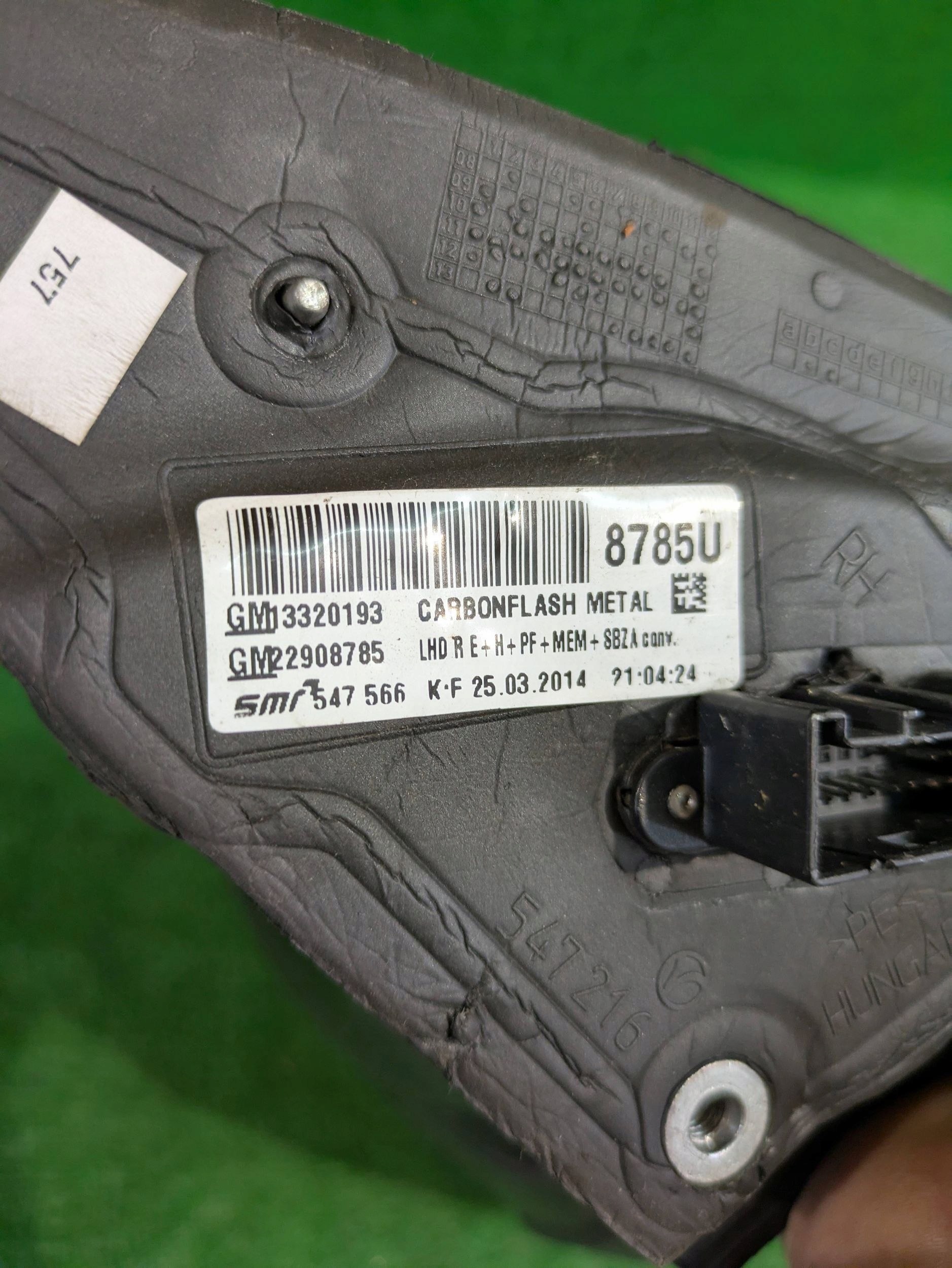 Spiegel rechts OPEL INSIGNIA A 08- 12PIN