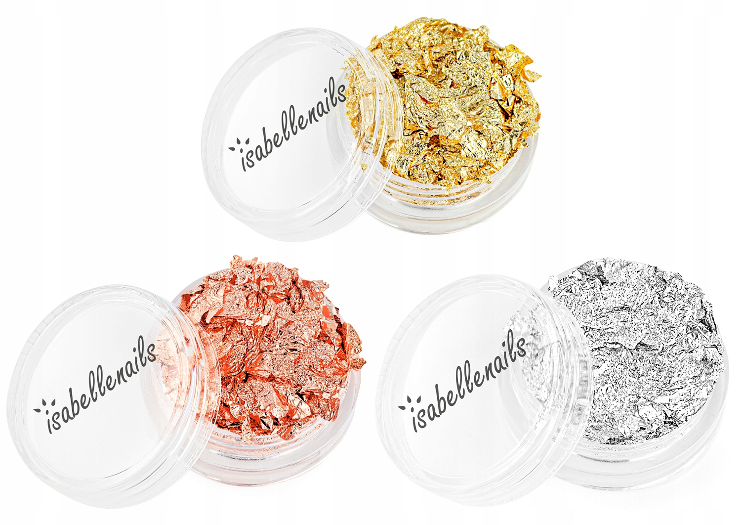 

Zestaw Pazłotko Folia Do Zdobień Rose Gold Silver