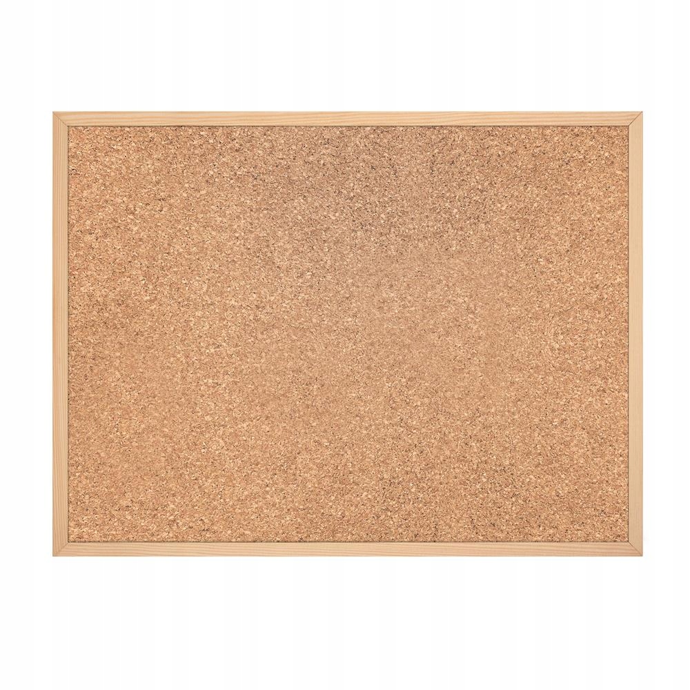 

Tablica korkowa 60x40 w ramie drewnianej