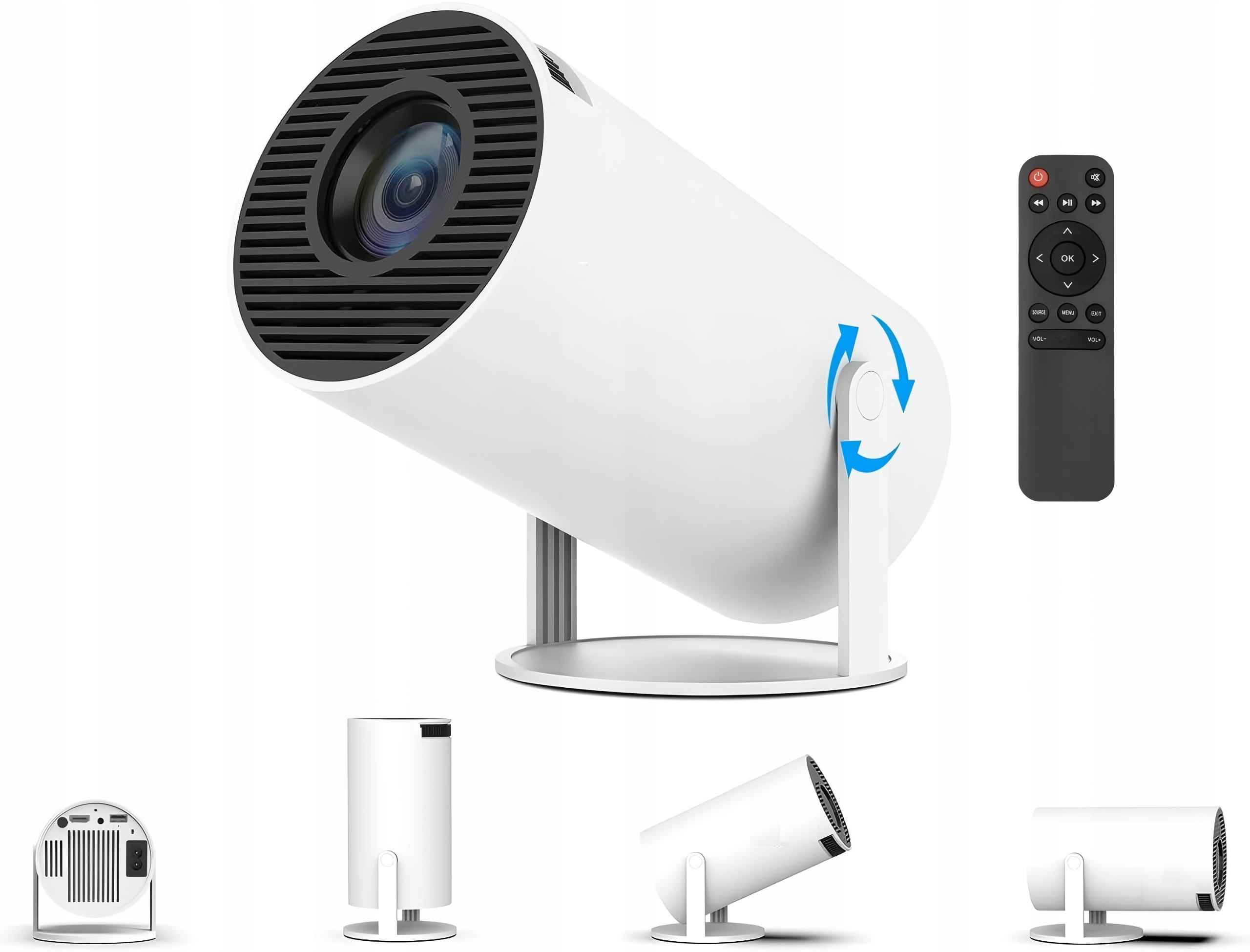 Projektor Android projektor 4K Wifi Přenosný Smart Full Hd HY300 Pro